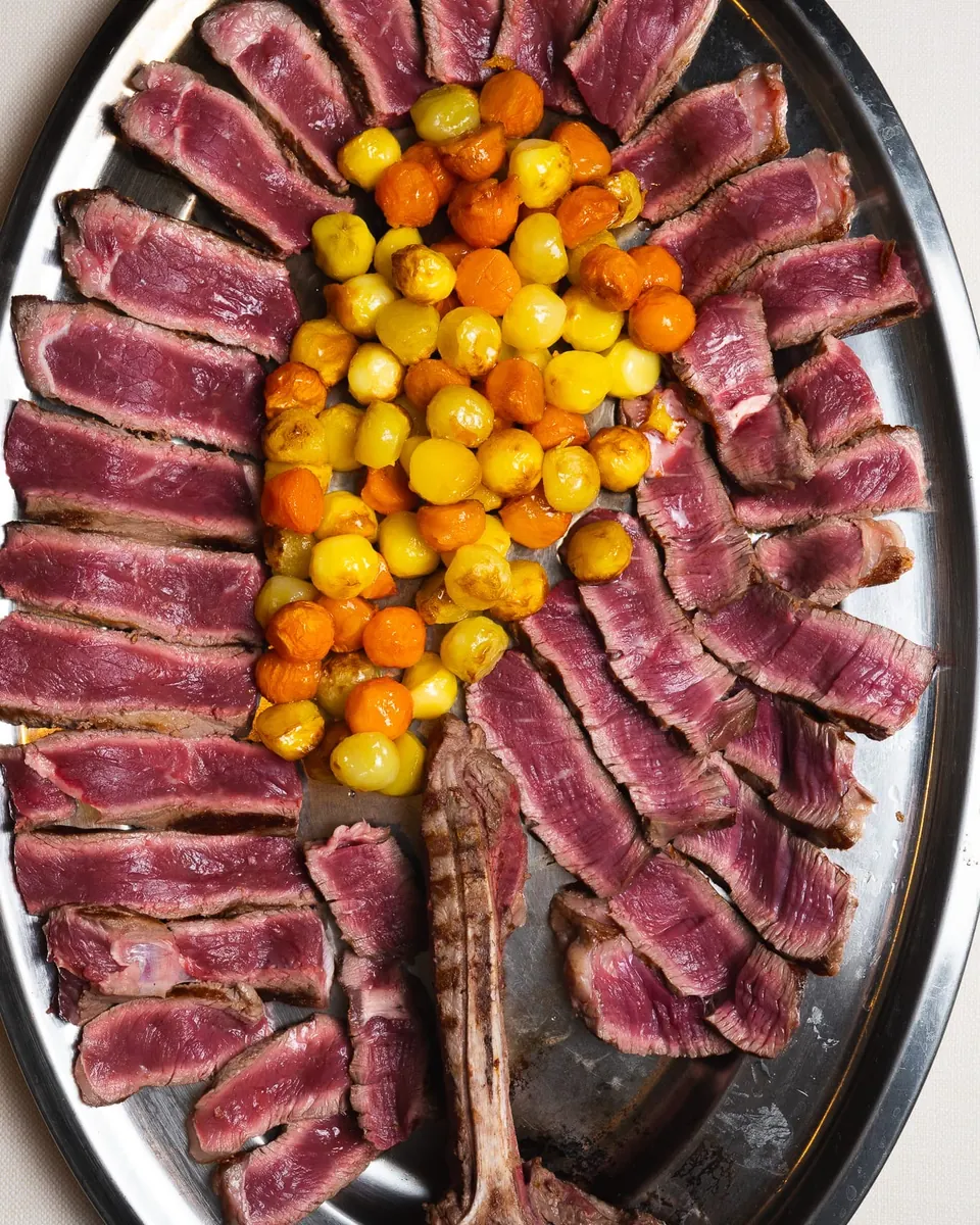 Tagliata con verdure